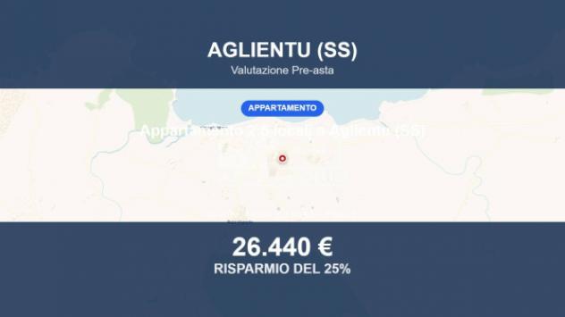 Immobile in asta di 52 m² in vendita a Aglientu