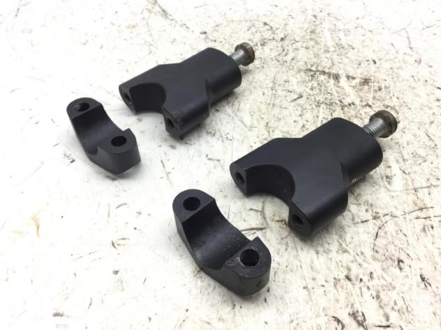 ZERO MOTORCYCLES FXS KW 33 COPPIA RISER SUPPORTO MANUBRIO HANDLEBAR 2016 - Foto 4