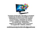 CONSULENTE INFORMATICO INSTALLATORE DI SOFTWARE E PROGRAMMI