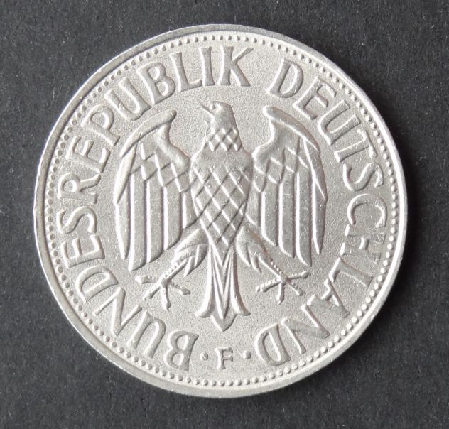 Germania RF 1969-71-89 monete 1 Mark - Foto 2