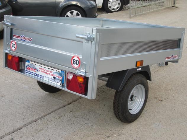 Rimorchio Cresci B3 SF 450 Kg cm142x111x34H - Foto 10