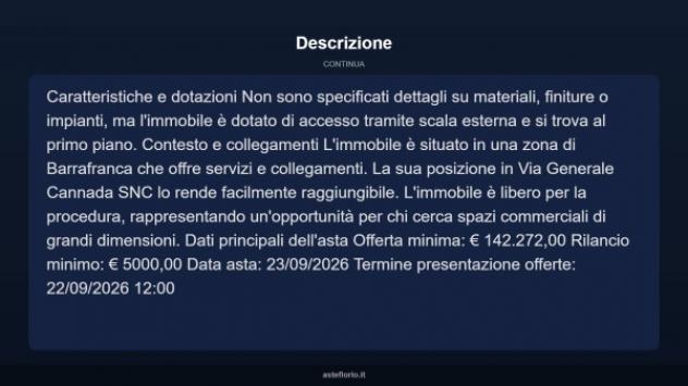 Immobile in asta di 741 m² in vendita a Barrafranca - Foto 5