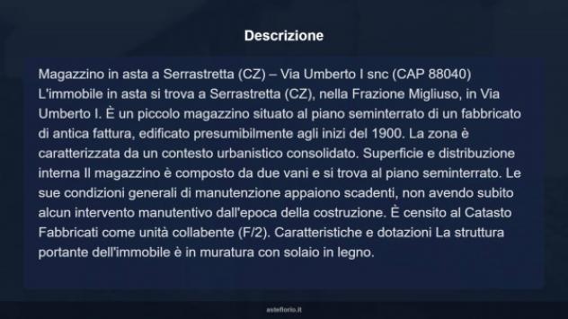 Immobile in asta di 40 m² in vendita a Serrastretta - Foto 5