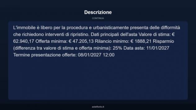 Immobile in asta di 219 m² con più di 5 locali in vendita a Portigliola - Foto 12
