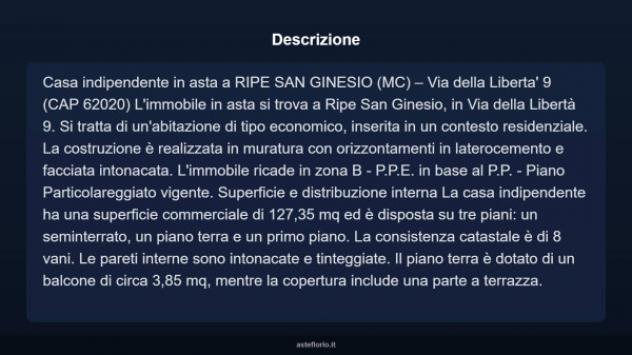 Immobile in asta di 127 m² in vendita a Ripe San Ginesio - Foto 12