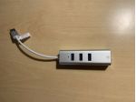 Hub 3 porte USB 3.0 con porta gigabit ethernet RJ45