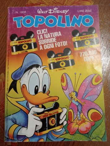 lotto di 8 fumetti Topolino degli anni novanta - Foto 5