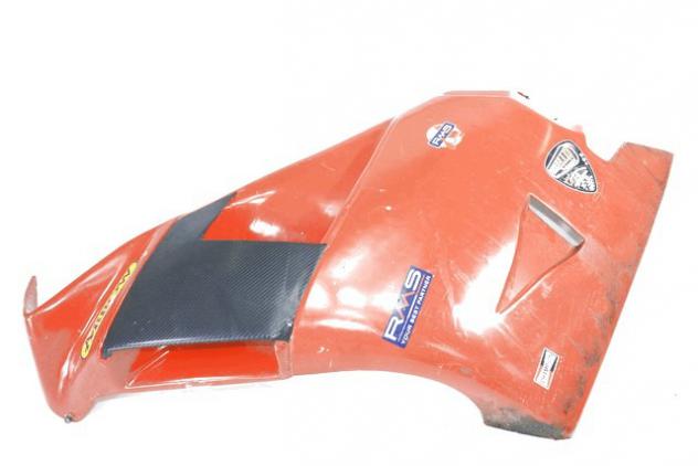 CARENATURA ANTERIORE SINISTRA CAGIVA MITO 125 1990 - 1991 800066319 800066325 LEFT SIDE FRONT FAIRING DA RIPARARE RIVERNICIARE CON MODIFICA