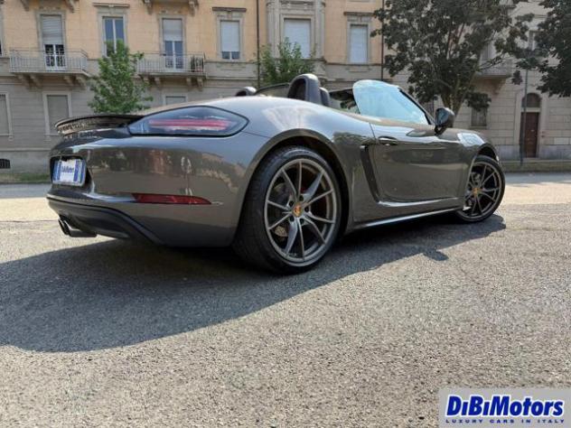 PORSCHE 718 Spyder 2.0 T GRIGIO AGATA CAPOTTE ROSSA CARBON ECC! rif. 23962385 - Foto 6