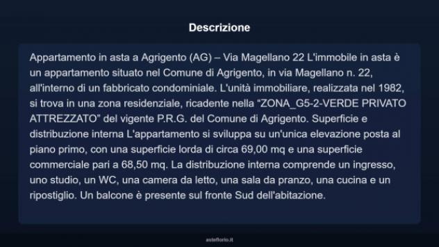 Immobile in asta di 69 m² con più di 5 locali in vendita a Agrigento - Foto 10