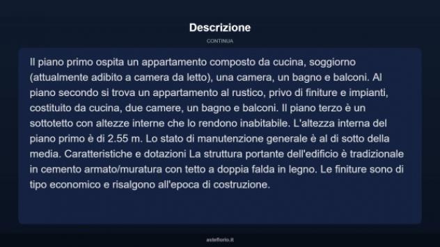 Immobile in asta di 179 m² con più di 5 locali in vendita a San Giacomo Filippo - Foto 18