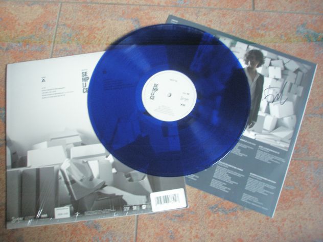 FRANCESCO MOTTA - Semplice - LP Blu, autografato - SOLO CONSEGNE