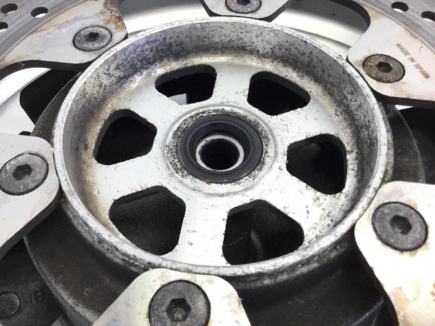 SUZUKI BURGMAN AN 400 CERCHIO RUOTA ANTERIORE 13 X 3.00 - NO DISCO 2001 2002 - Foto 6