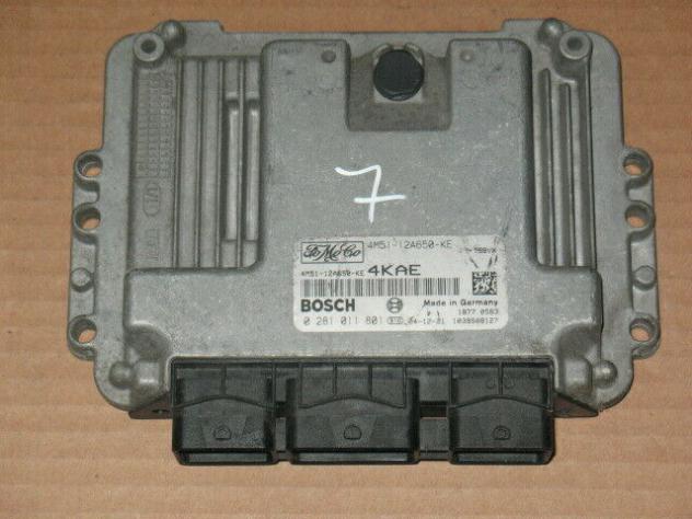 0281011801 ECU FORD FOCUS 0281011801 4M51-12A650-KE 4M5112A650KE 4KAE