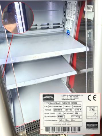 vetrina frigo per bevande self-service usata - Foto 2