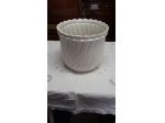 Porta vaso ad onde, ceramica Vintage