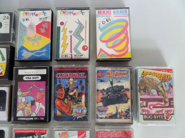 Cassette Commdore 64,128, Spectrum ORIGINALI D'EPOCA, anni 80 - Foto 4