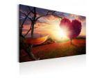 Quadro Cuore E Capanna Cm. 60x40 Cm. 90x60 Cm. 120x80 ARREDALACASA