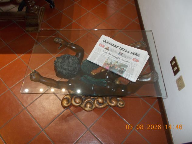 Tavolo Cristallo soggiorno - Foto 3