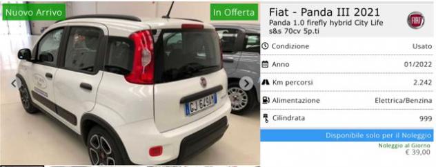 FIAT Panda 1.0 FireFly S&S Hybrid rif. 18089037 - Foto 3