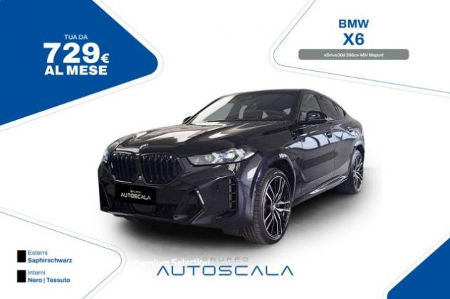 BMW X6 xDrive30d 286cv 48V Msport rif. 23670400
