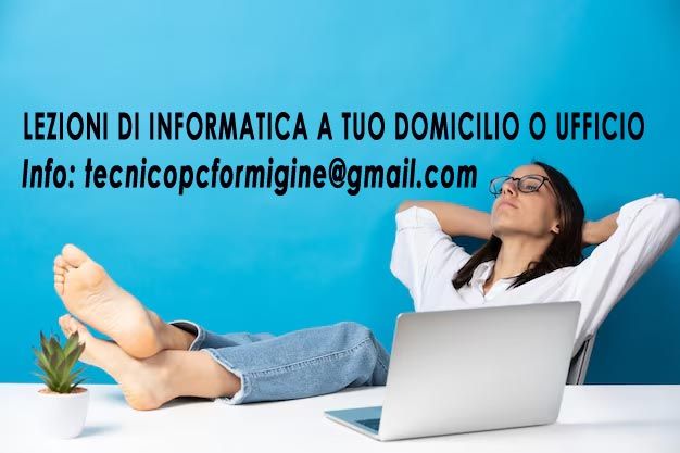Lezioni di informatica a domicilio su misura per te
