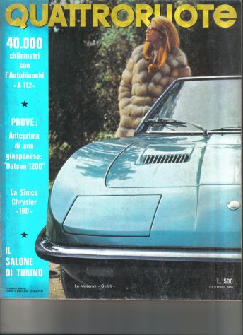 QUATTRORUOTE -1970 - Foto 2
