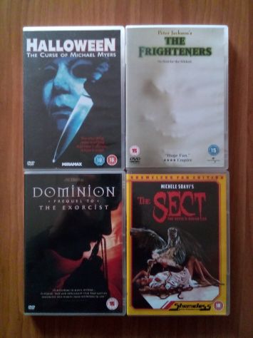Lotto DVD IMPORT - Halloween 5 - La setta - Sospesi nel tempo - Dominion