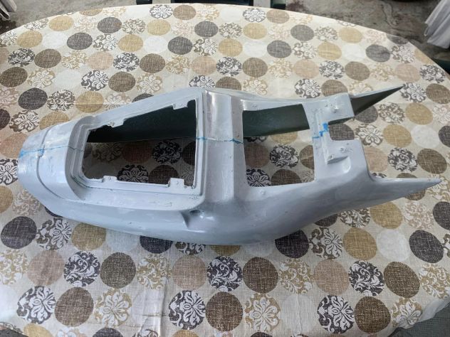 Gilera crono gfr carena coda posteriore in vetroresina - Foto 5