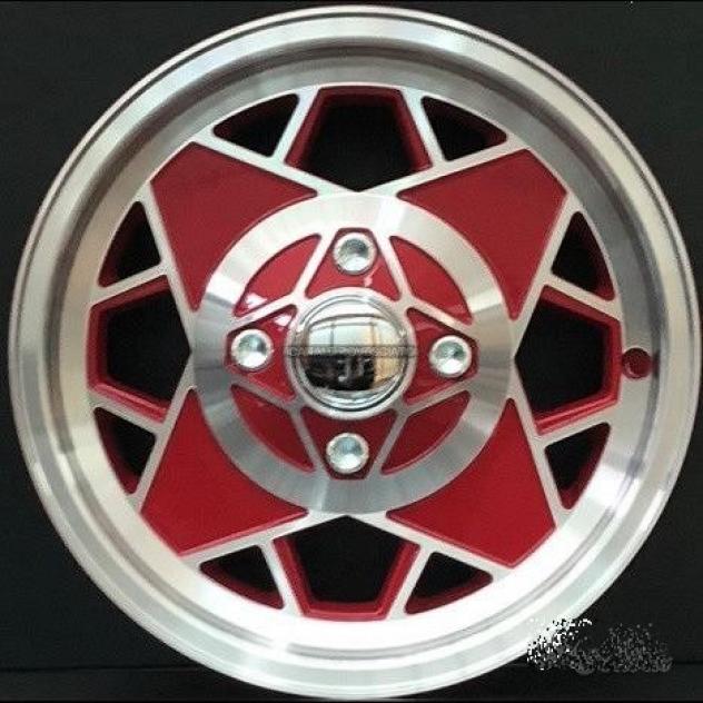 Cerchi f500 4,5x12 pcd 4x98 fiat 126 autobianchi - Foto 3