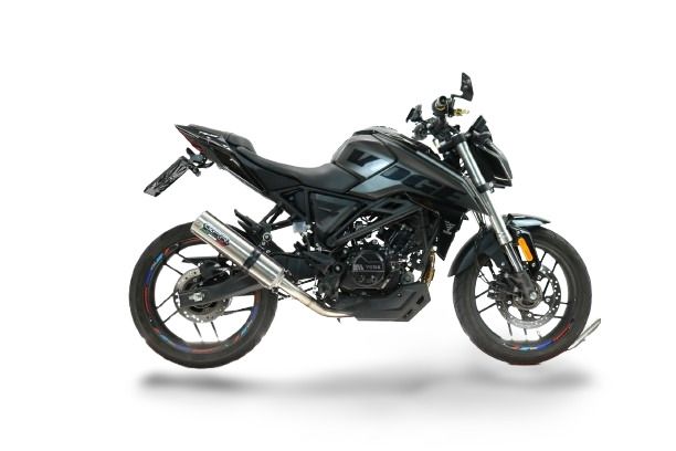 Scarico per Voge Brivido 125 Mivv Gp Gpr Deptone Furore M3 - Foto 3