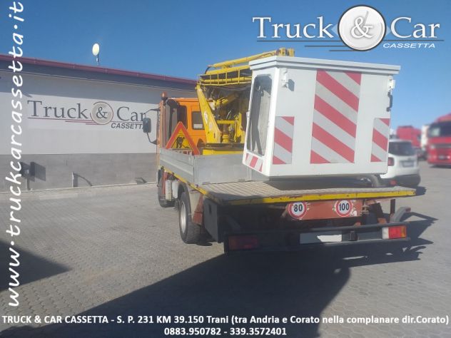 RIF.804 IVECO EUROCARGO 80 E 18 – 1997 – PIATTAFORMA AEREA CON CESTELLO – EURO 2 - Foto 4