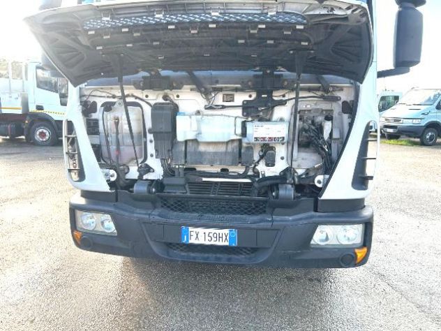 camion iveco eurocargo 100e18 centina telone e gru - Foto 10