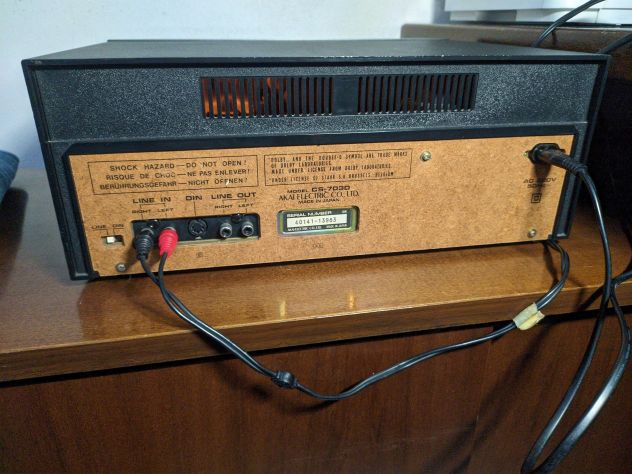 Registratore cassette Akai CS-703D - da revisionare - Foto 3