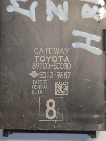 CENTRALINA GATEWAY TOYOTA Yaris Serie 89100-52030 1NZFXE hybrid 1497 (1720) - Foto 2