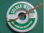 TRECCIA PER DISSALDARE IN RAME DA 2 MM.