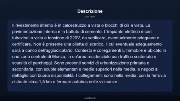 Immobile in asta di 16 m² in vendita a Monza - Foto 9