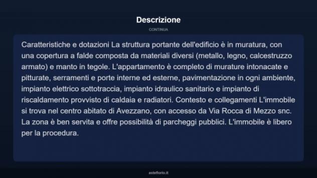 Immobile in asta di 111 m² in vendita a Avezzano - Foto 5