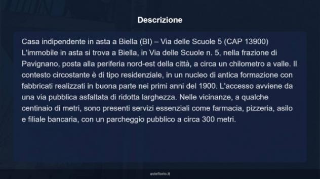 Immobile in asta di 138 m² con più di 5 locali in vendita a Biella - Foto 18