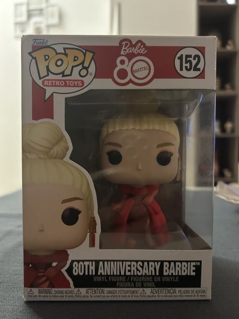 Funko POP! Retrò Toys 80th anniversary Barbie