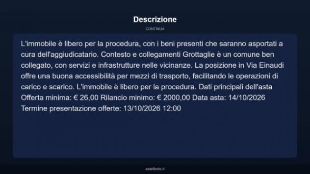 Immobile in asta di 378 m² in vendita a Grottaglie - Foto 6