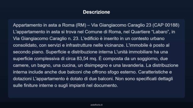 Immobile in asta di 83 m² in vendita a Roma - Foto 15
