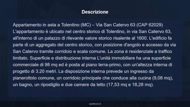 Immobile in asta di 98 m² in vendita a Tolentino - Foto 17