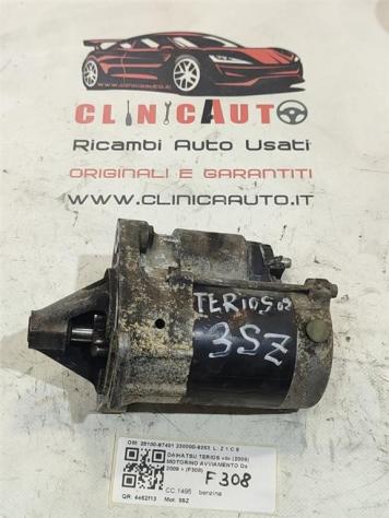 MOTORINO D' AVVIAMENTO DAIHATSU Terios 2° Serie 28100-97401 238000-9253 3SZ benzina 1495 (06)