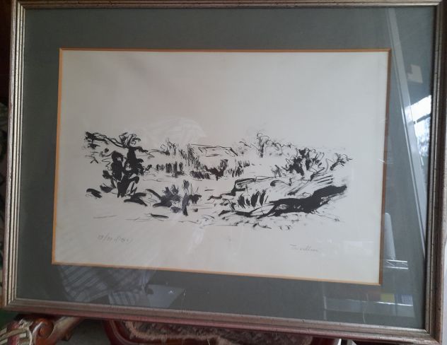 litografia romolo trivelloni anno 1964 - Foto 3