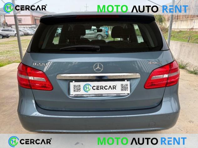 Mercedes-Benz B 220 4Matic 4X4 AUTOMATICA ERUO 6B BENZINA POCHI KM - Foto 5
