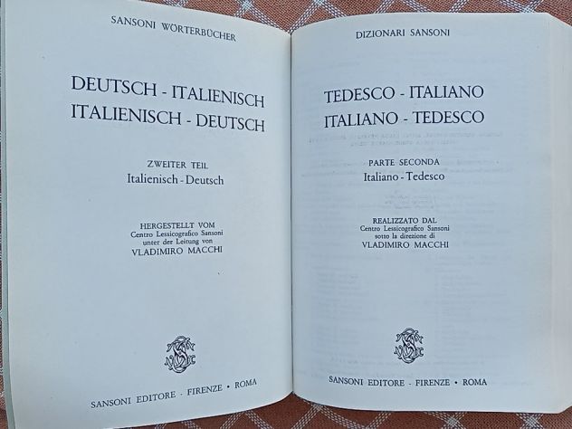 Dizionario Tedesco Italiano - Italiano Tedesco - Foto 5