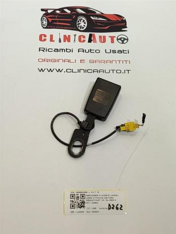 AGGANCIO CINTURA DI SICUREZZA POSTERIORE MERCEDES Classe B W245 1° Serie 1698603069 266920 (0511) - Foto 2