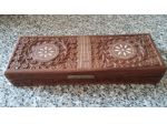 SCATOLA DI LEGNO CON INTARSI