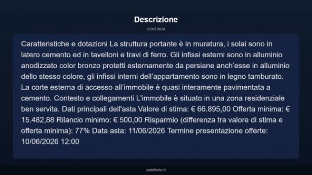 Immobile in asta di 161 m² in vendita a Arce - Foto 13